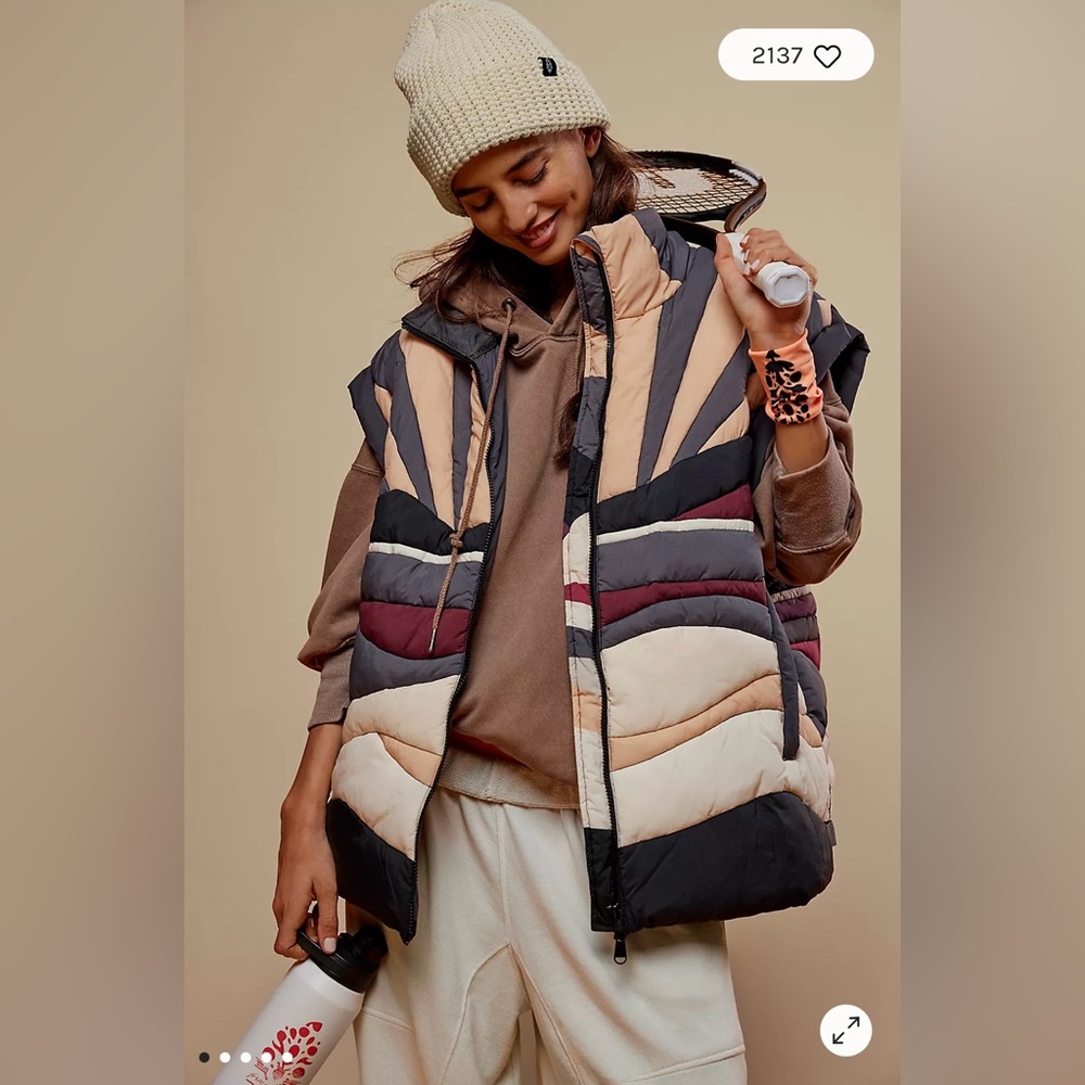 IN SEARCH OF: Free People In A Bubble Conversational Quilted Vest